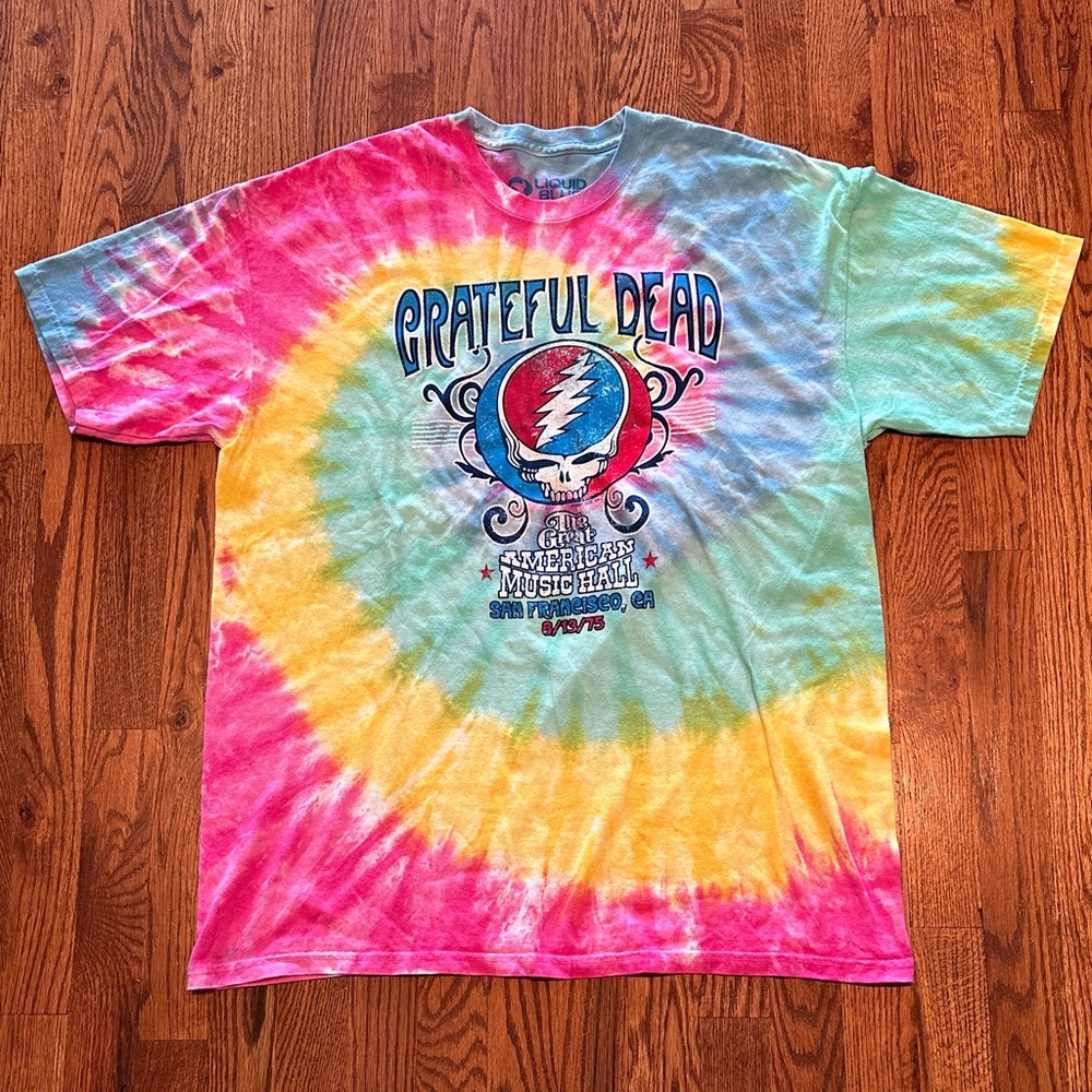 Grateful Dead Tie-Dye Graphic T-Shirt- XL